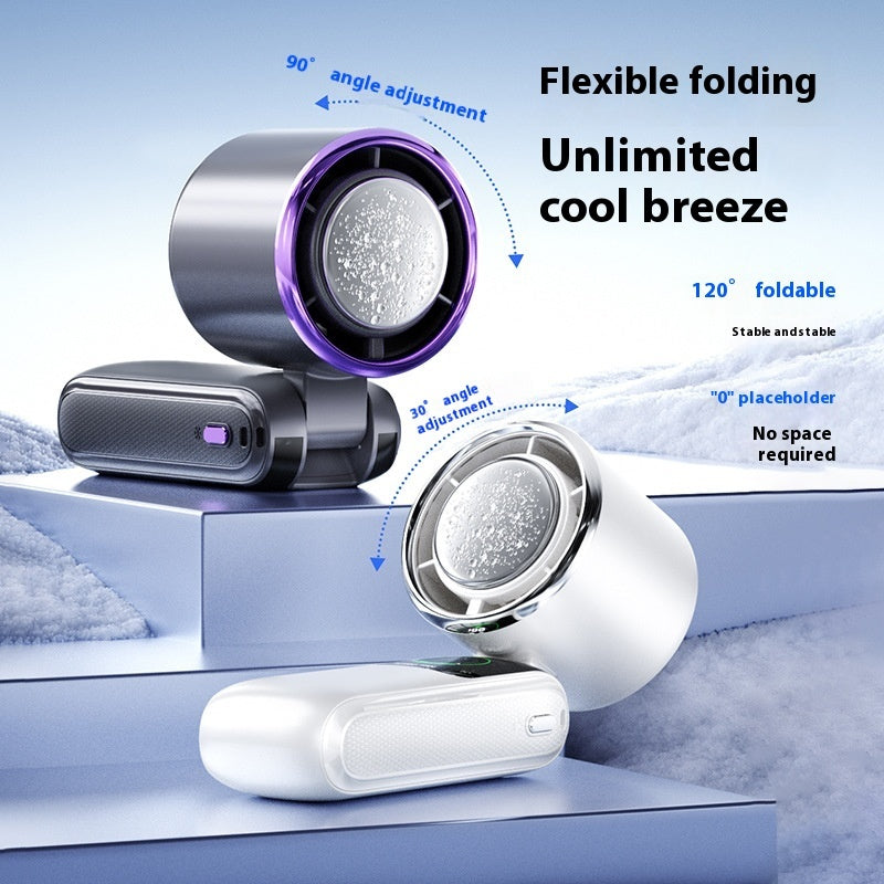 ICE High-speed Fan Semiconductor Refrigeration Handheld Fan