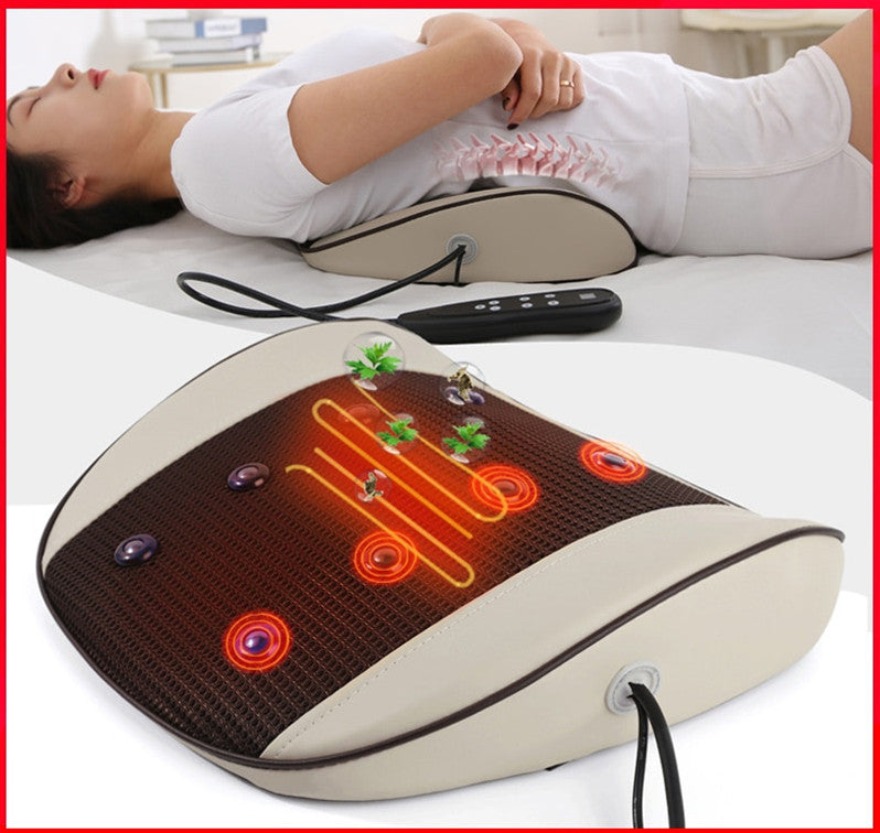 Elektrisk massage med infrarött ljus, vibrering och magnet terapi