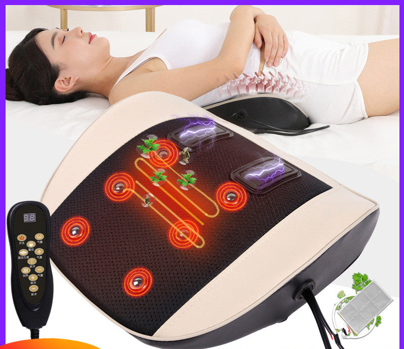 Elektrisk massage med infrarött ljus, vibrering och magnet terapi