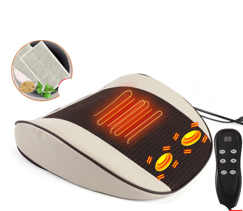 Elektrisk massage med infrarött ljus, vibrering och magnet terapi