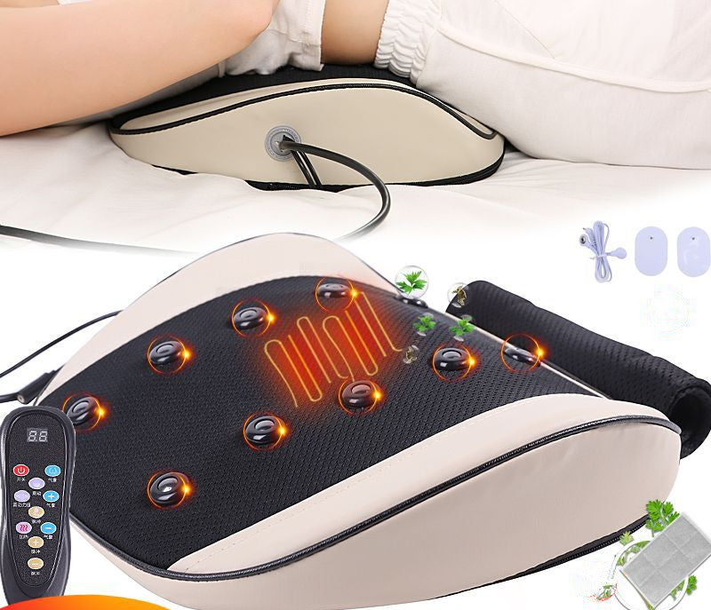 Elektrisk massage med infrarött ljus, vibrering och magnet terapi