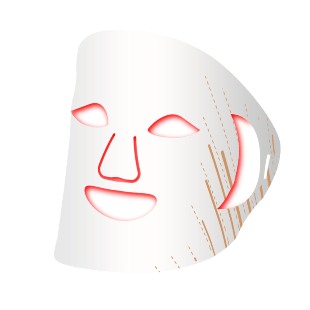 LED-ljus mask vilket bland annat uökar kollagenet vilket ger fasthet, reducerar rynkor och ger lyster