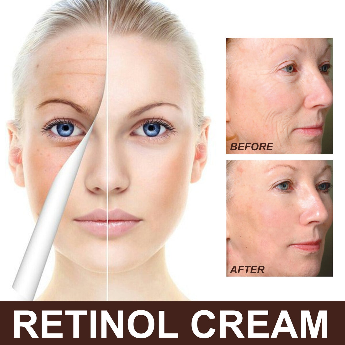 Retinol fuktgivande, ger fasthet och en har en lyftande effekt