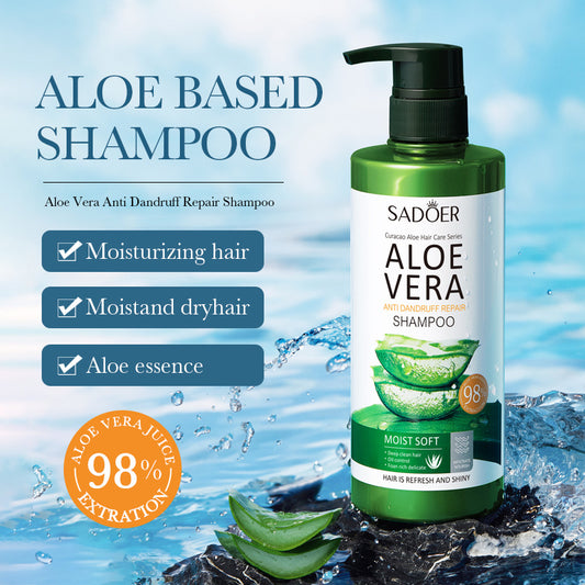 Aloevera mjäll schampoo som reparerar